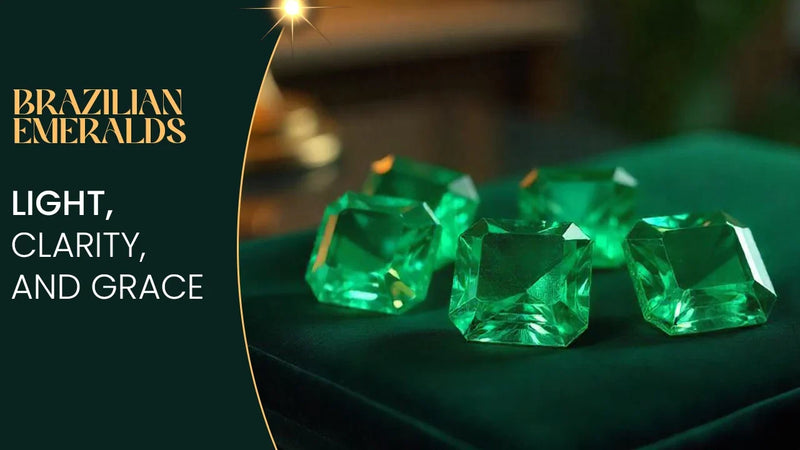 Brazilian Emeralds — Light, Clarity, and Grace