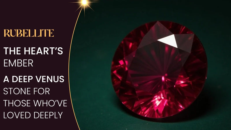 Rubellite: The Heart’s Ember | A Deep Venus Stone for Those Who’ve Loved Deeply