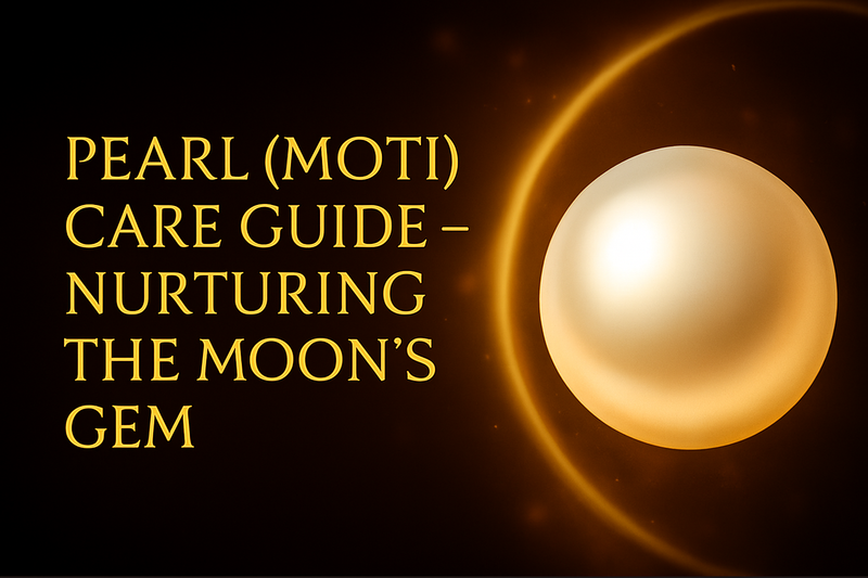 Pearl (Moti) Care Guide – Nurturing the Moon’s Gem