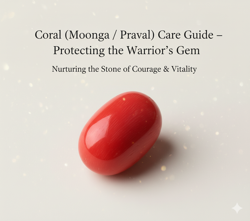 Coral (Moonga / Praval) Care Guide – Protecting the Warrior’s Gem