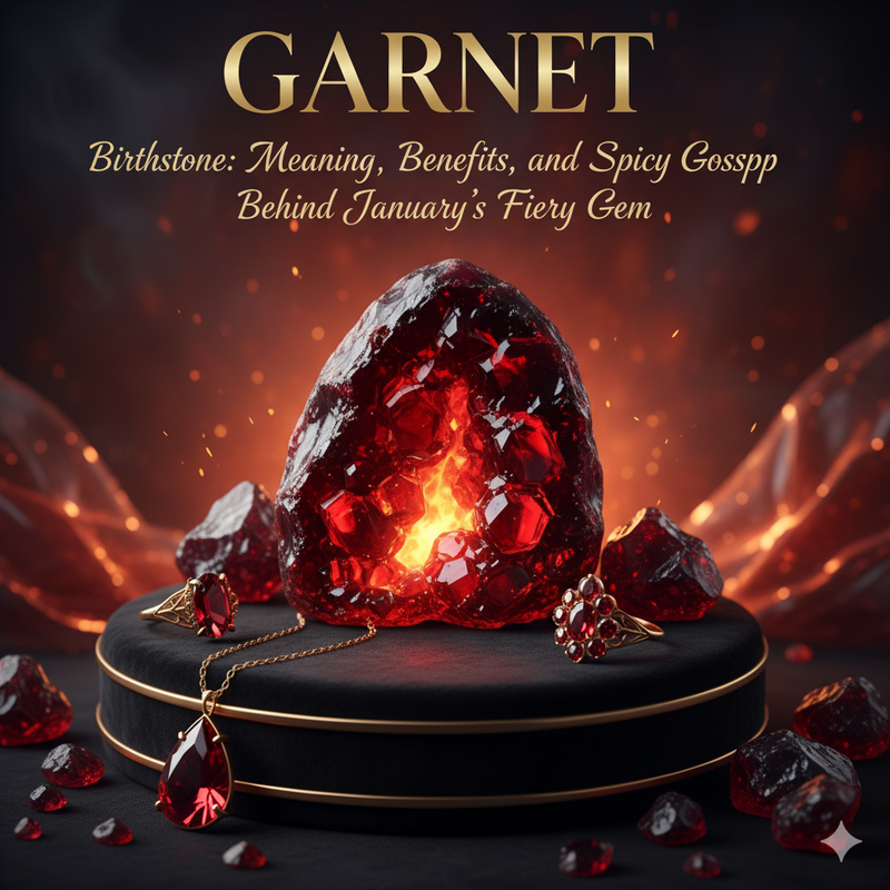 Garnet Birthstone: Meaning, Benefits, and Spicy Gossip Behind January’s Fiery Gem