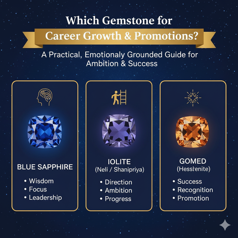 Which Gemstone for Career Growth & Promotions?