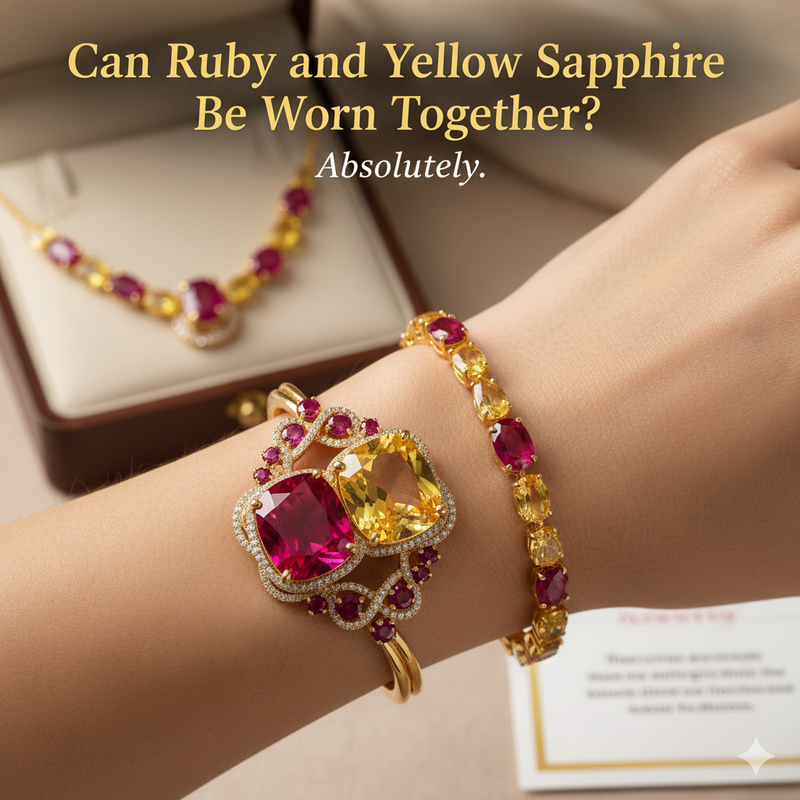 Can Ruby and Yellow Sapphire Be Worn Together?