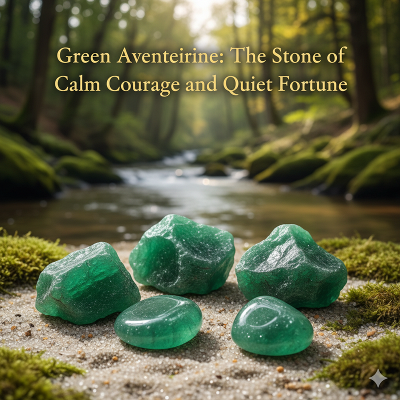 Green Aventurine: The Stone of Calm Courage and Quiet Fortune
