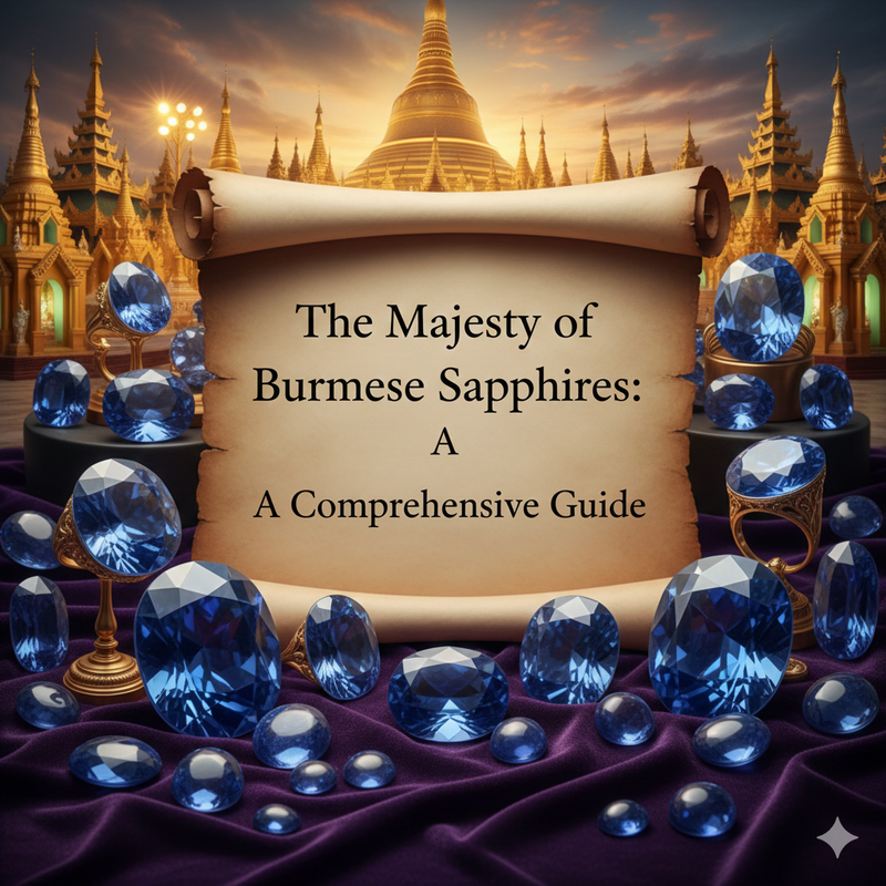 The Majesty of Burmese Sapphires: A Comprehensive Guide