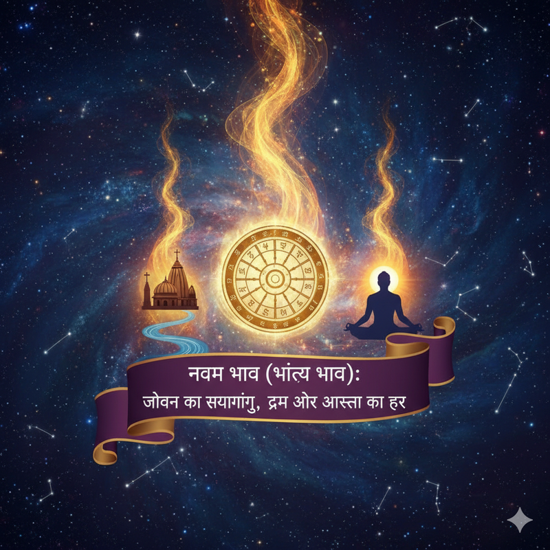 नवम भाव (भाग्य भाव): जीवन का सौभाग्य, धर्म और आस्था का घर