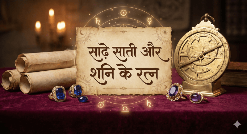 साढ़े साती और शनि के रत्न
