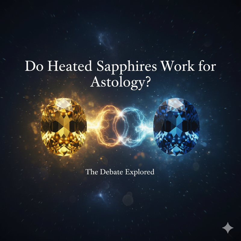 Heated vs. Unheated Sapphires in Astrology: Do They Work?