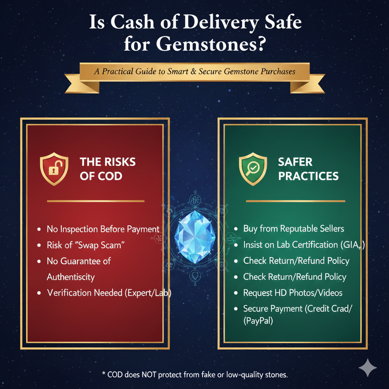 Is Cash on Delivery Safe for Gemstones