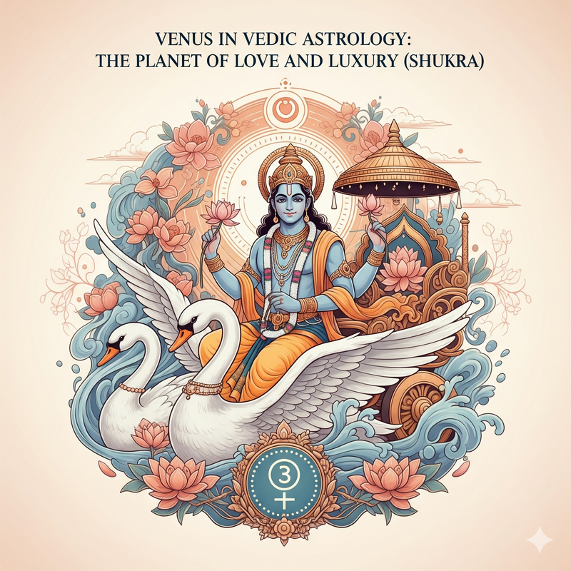Venus in Vedic Astrology: The Planet of Love and Luxury (Shukra)