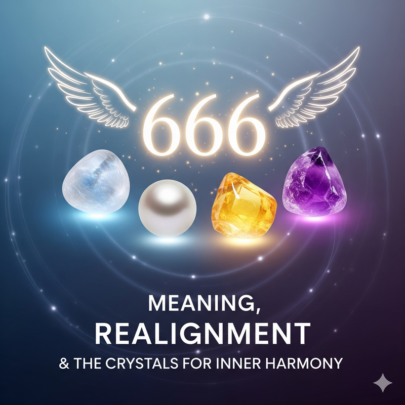 666 Angel Number: Meaning, Realignment & the Crystals for Inner Harmony
