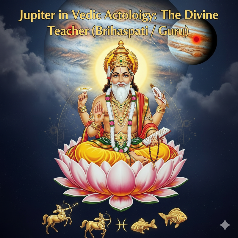 Jupiter (Guru) in Vedic Astrology – Meaning, Mahadasha & Remedies