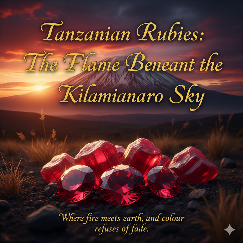 Tanzanian Rubies: The Fiery Heart Beneath Kilimanjaro’s Sky