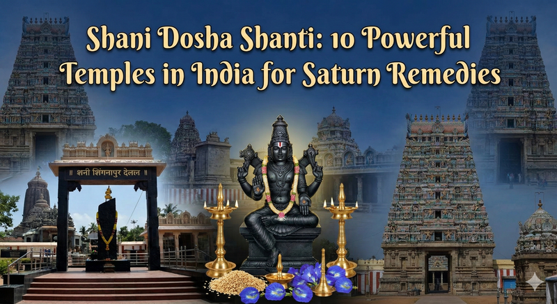 Shani Dosha Shanti: 10 Powerful Temples in India for Saturn Remedies