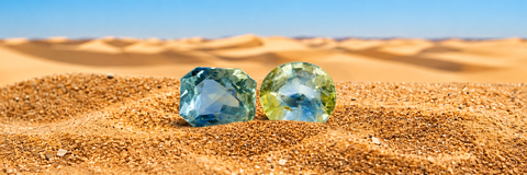 Bi-colour Sapphire / Pitambari