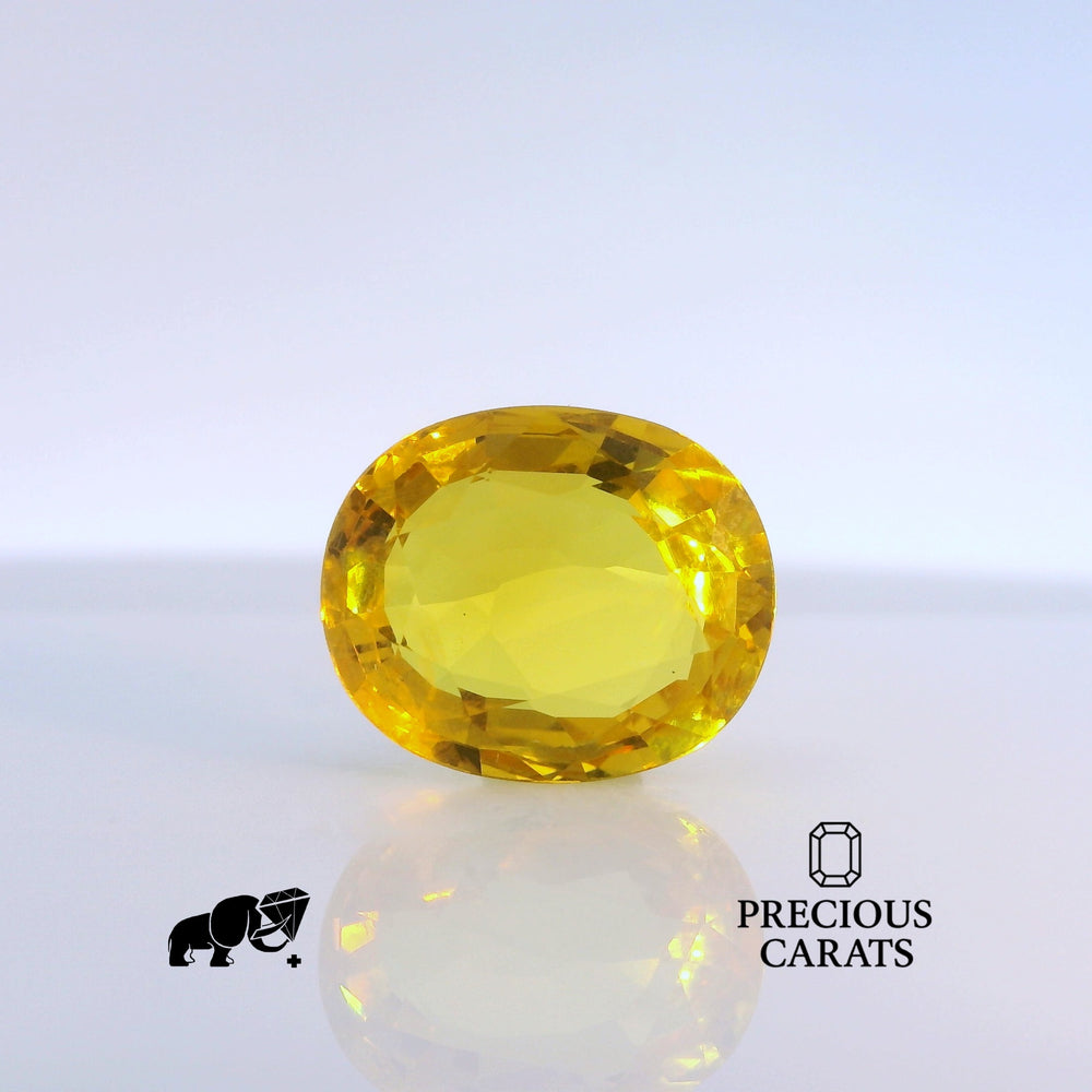Thailand Yellow Sapphire 10.56 Carat