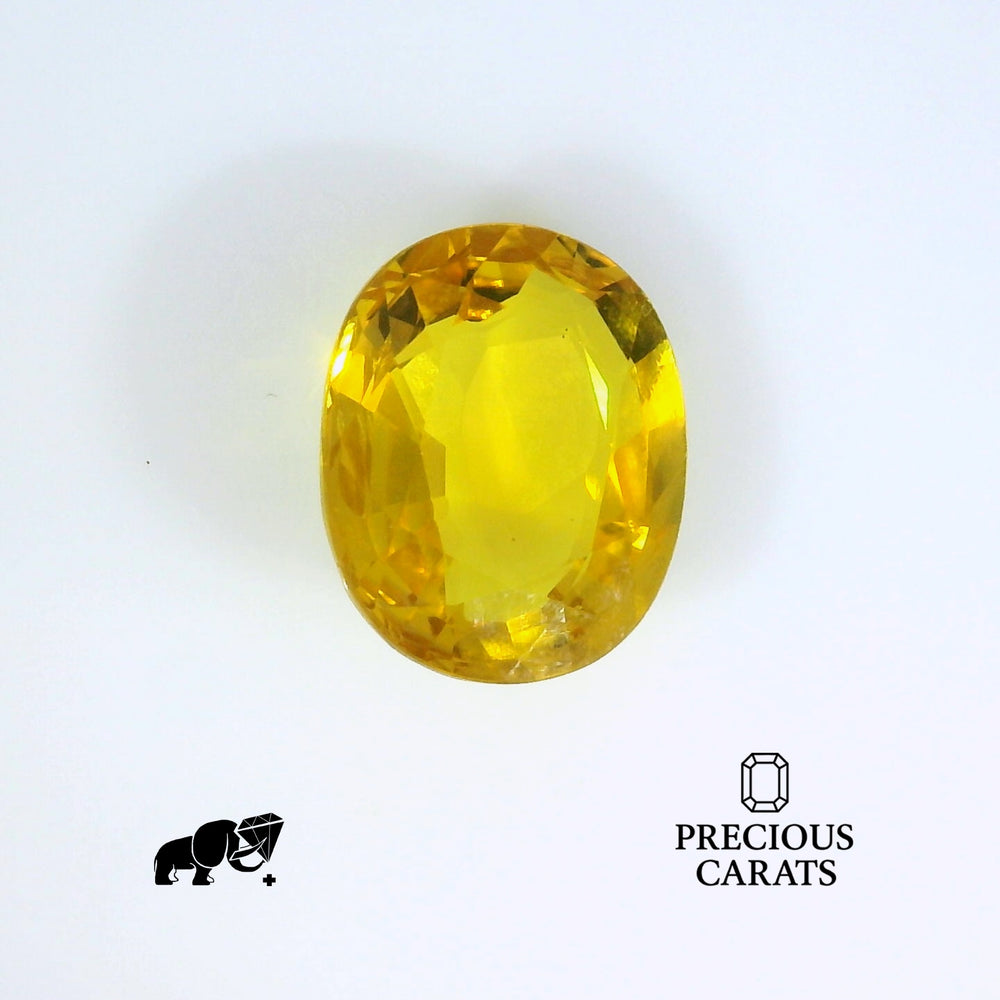 Thailand Yellow Sapphire 10.56 Carat