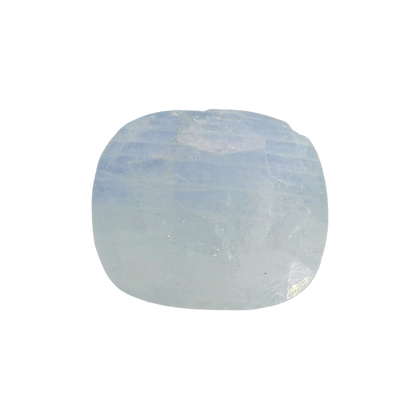 Burmese Blue Sapphire (Neelam) 8.42 Carat / 9.36 Ratti, Unheated and Untreated – No indications of treatment observed – front view