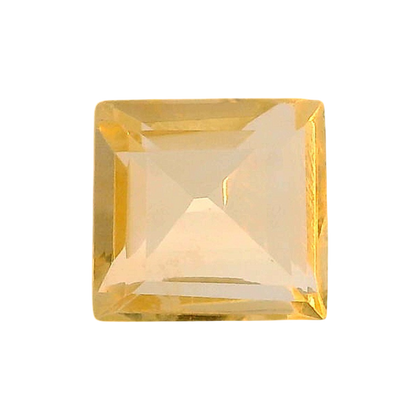 Brazilian Citrine 4.28 Carat / 4.76 Ratti, Unheated and Untreated – No indications of treatment observed – front view