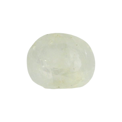 Blue Sapphire (Neelam) 3.39 Carat / 3.77 Ratti, Unheated and Untreated – No indications of treatment observed – front view