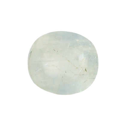 Sri Lankan Blue Sapphire (Neelam) 6.71 Carat / 7.46 Ratti, Unheated and Untreated – No indications of treatment observed – front view