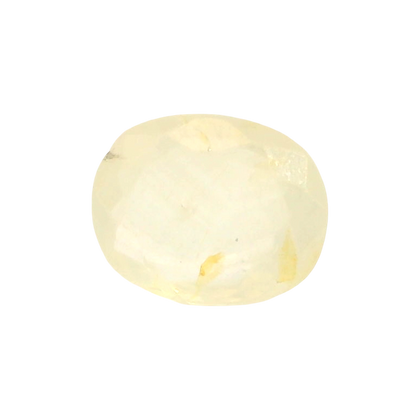 Sri Lankan Yellow Sapphire (Pukhraj) 2.95 Carat / 3.28 Ratti, Unheated and Untreated – No indications of treatment observed – front view