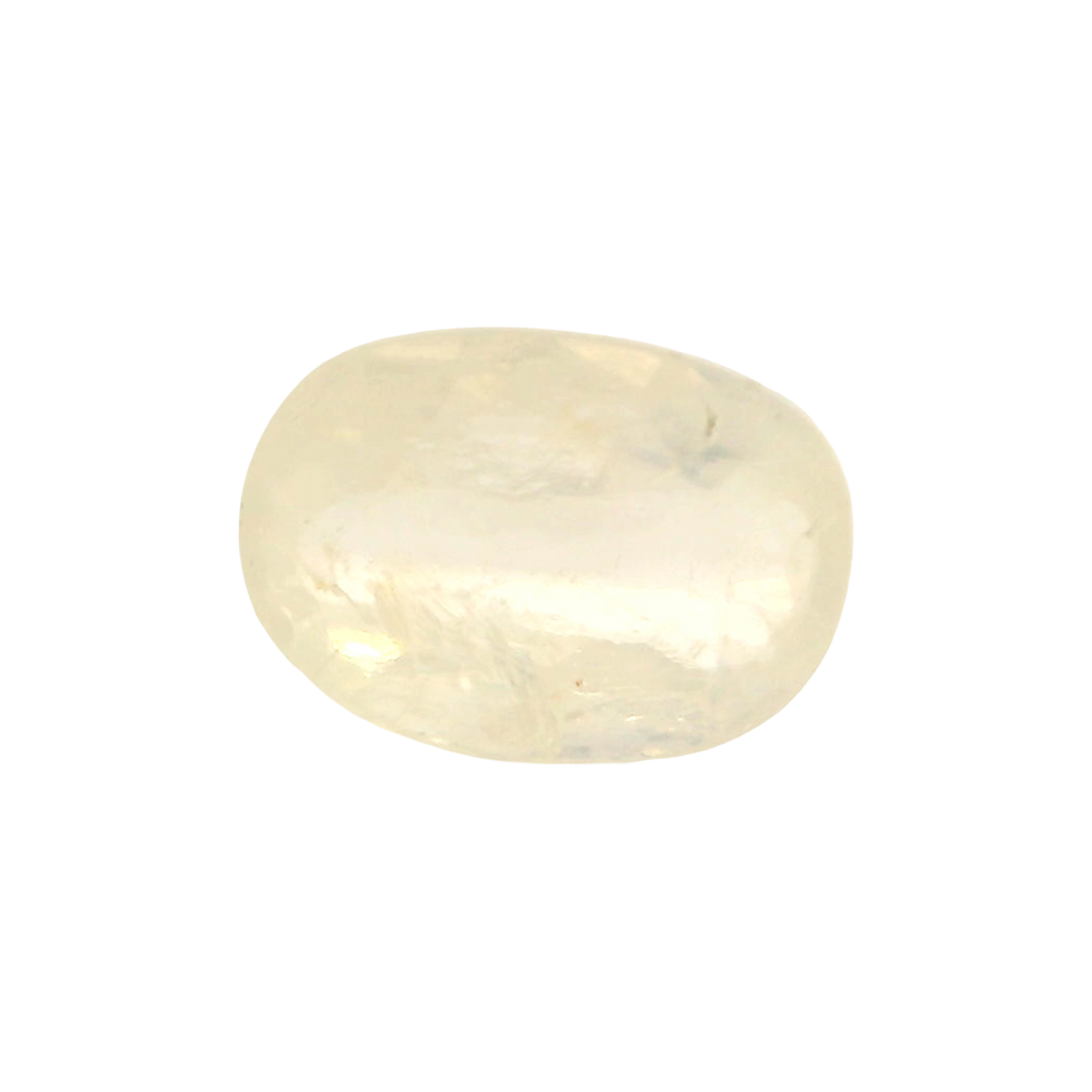Sri Lankan Yellow Sapphire (Pukhraj) 3.4 Carat / 3.78 Ratti, Unheated and Untreated – No indications of treatment observed – front view