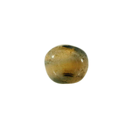 Indian Agate 7.98 Carat / 8.87 Ratti, Unheated and Untreated – No indications of treatment observed – front view