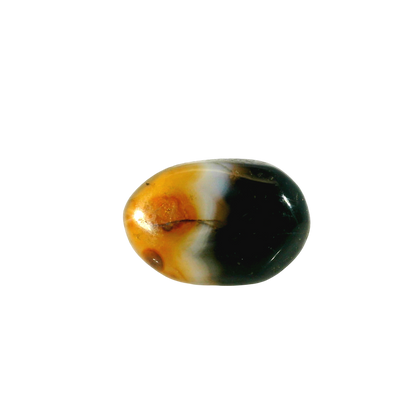 Indian Agate 8.62 Carat / 9.58 Ratti, Unheated and Untreated – No indications of treatment observed – front view