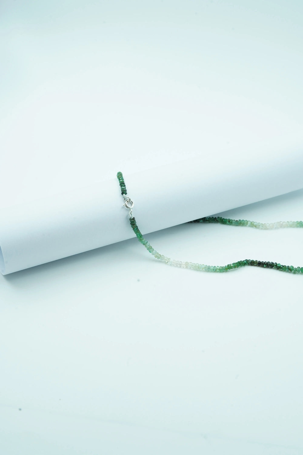 Brazil Emerald 2.5mm Shaded Strand