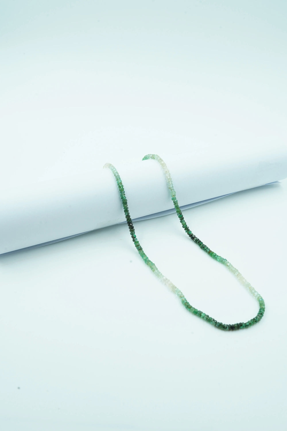 Brazil Emerald 2.5mm Shaded Strand
