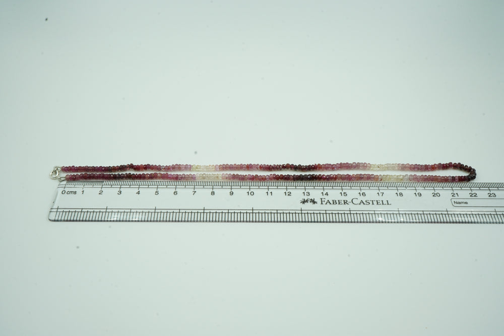 Thailand Ruby 2.5mm Shaded Strand