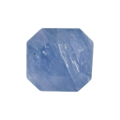 Burmese Blue Sapphire (Neelam) 4.03 Carat / 4.48 Ratti, Unheated and Untreated – No indications of treatment observed – front view