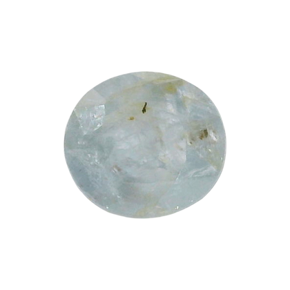 Sri Lankan Blue Sapphire (Neelam) 2.75 Carat / 3.06 Ratti, Unheated and Untreated – No indications of treatment observed – front view