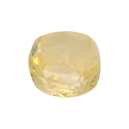 Sri Lankan Yellow Sapphire (Pukhraj) 1.82 Carat / 2.03 Ratti, Unheated and Untreated – No indications of treatment observed – front view