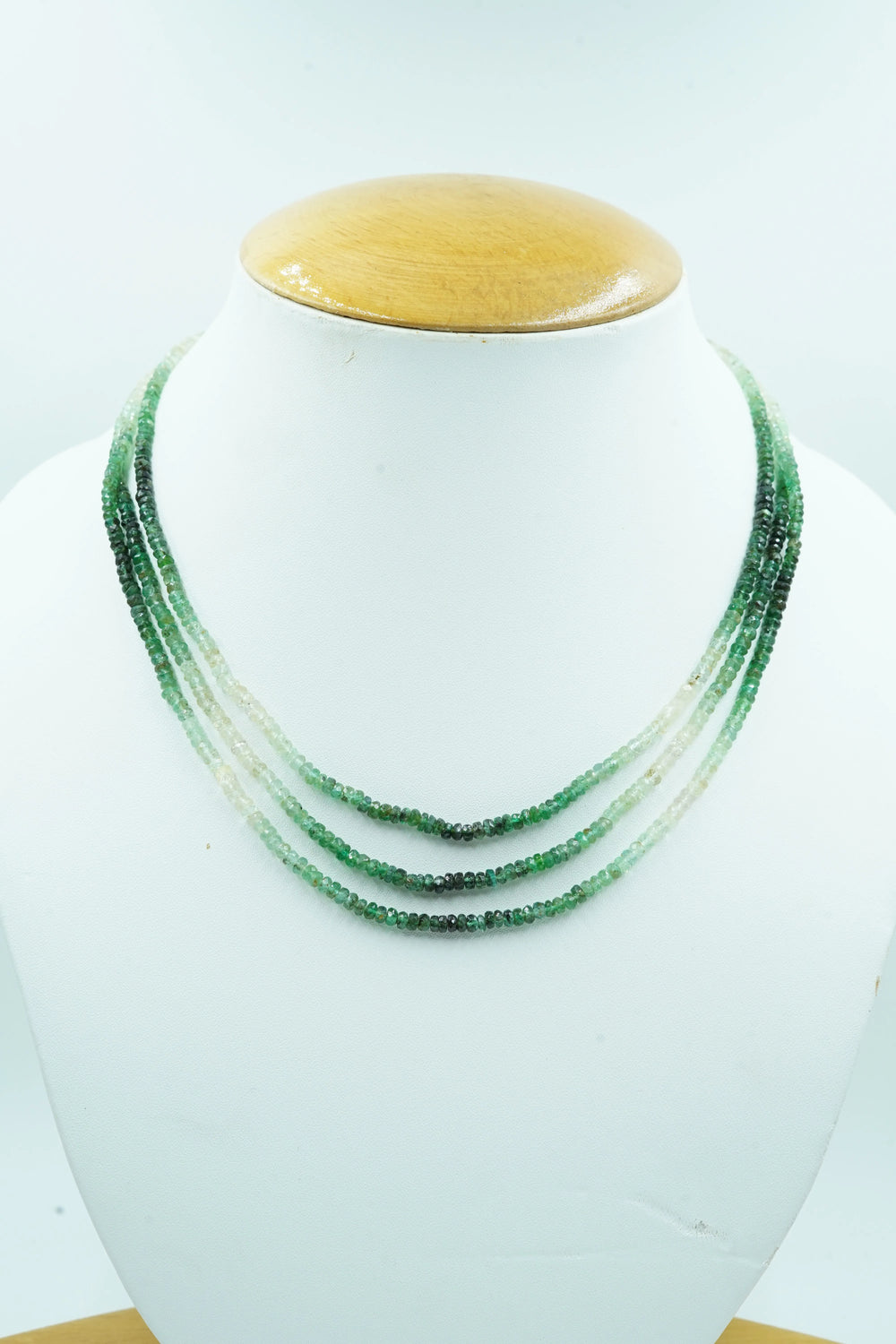 Brazil Emerald 2.5mm Shaded Strand