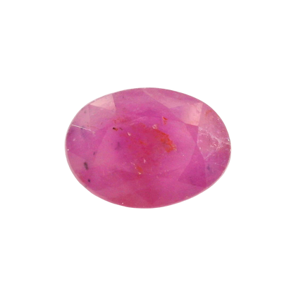 African Ruby (Manik) 4.49 Carat / 4.99 Ratti, Unheated and Untreated – No indications of treatment observed – front view