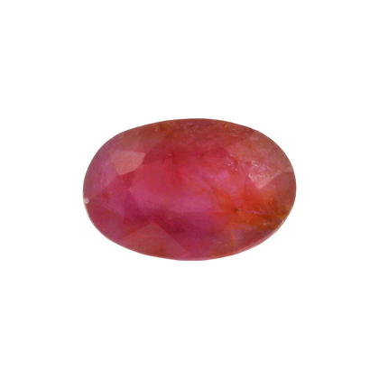 African Ruby (Manik) 5.33 Carat / 5.93 Ratti, Unheated and Untreated – No indications of treatment observed – front view