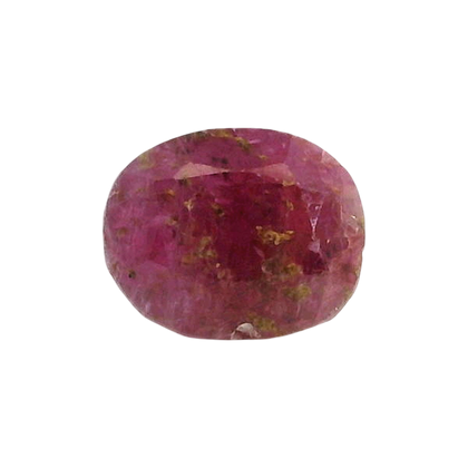 Burmese Ruby (Manik) 4.67 Carat / 5.19 Ratti, Unheated and Untreated – No indications of treatment observed – front view