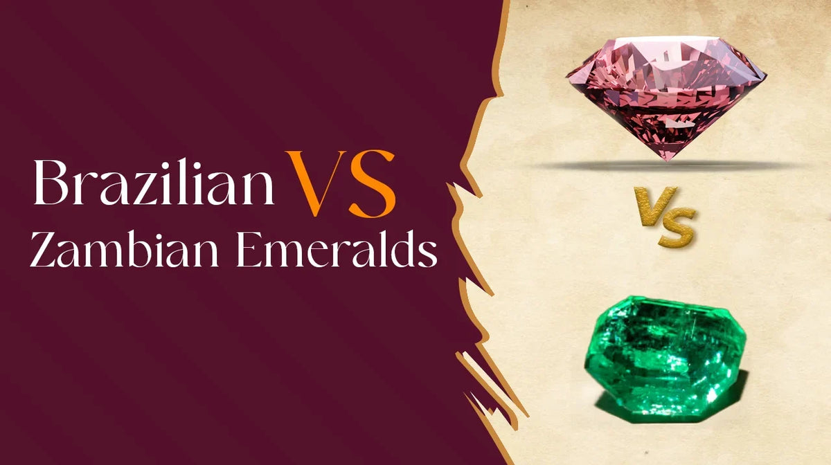 Brazilian vs Zambian Emeralds