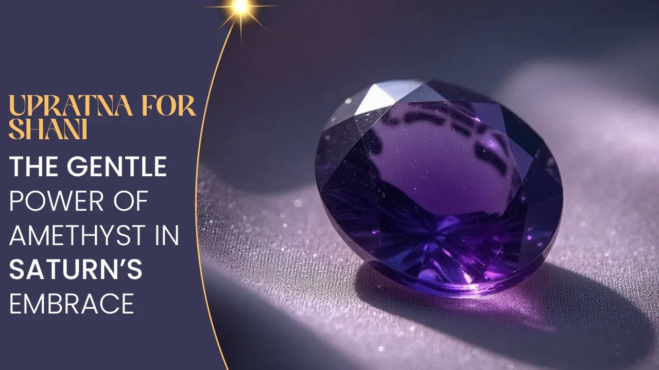 Upratna for Shani: The Gentle Power of Amethyst in Saturn’s Embrace