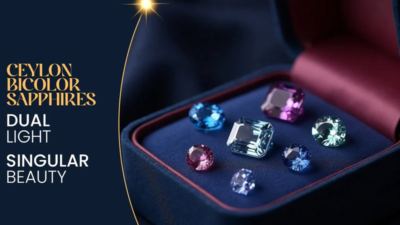 Ceylon Bicolor Sapphires — Dual Light, Singular Beauty