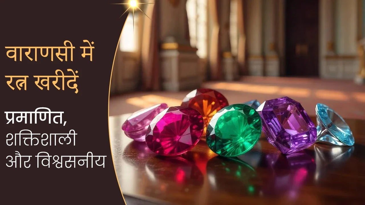 वाराणसी में रत्न खरीदें – प्रमाणित, शक्तिशाली और विश्वसनीय