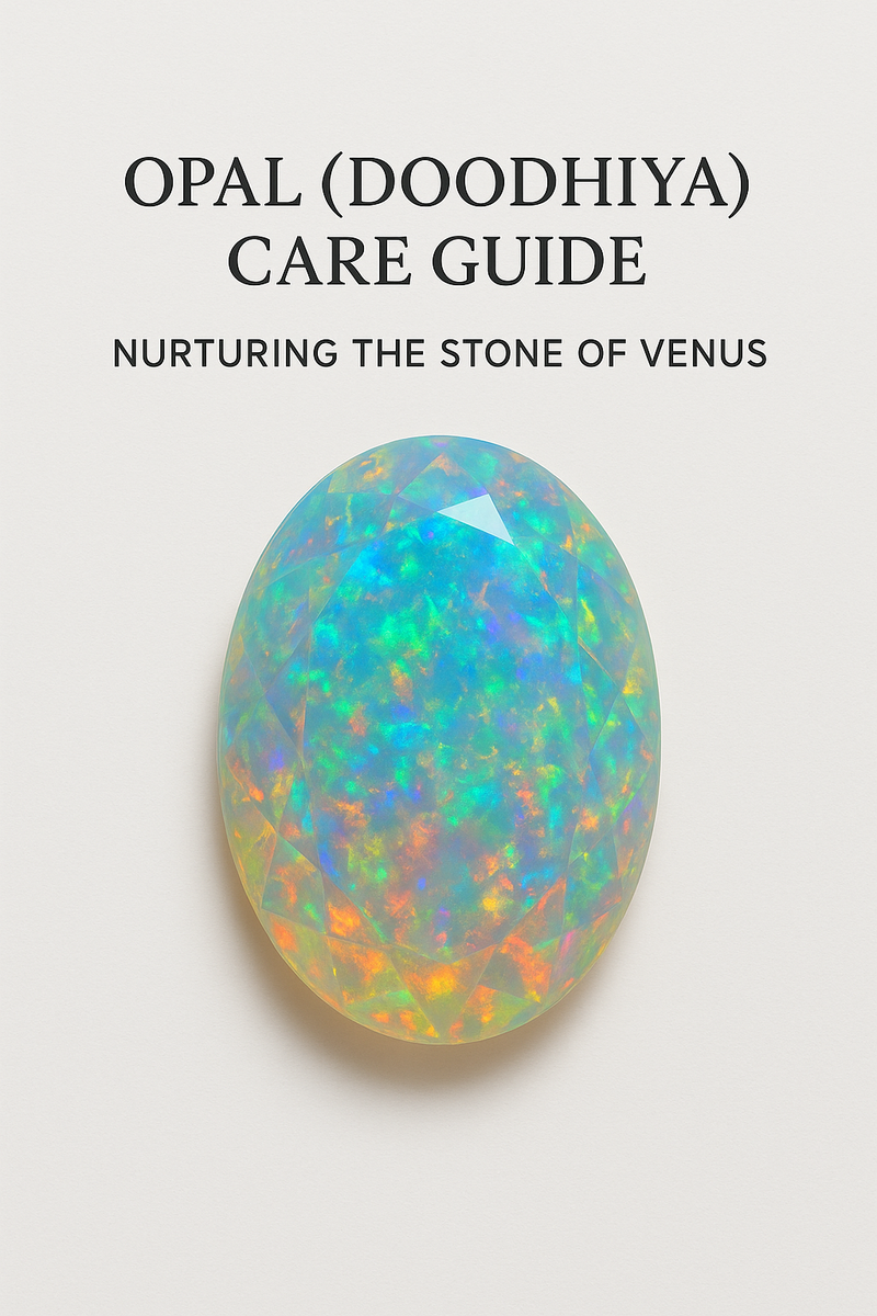 Opal (Doodhiya) Care Guide — Nurturing the Stone of Venus