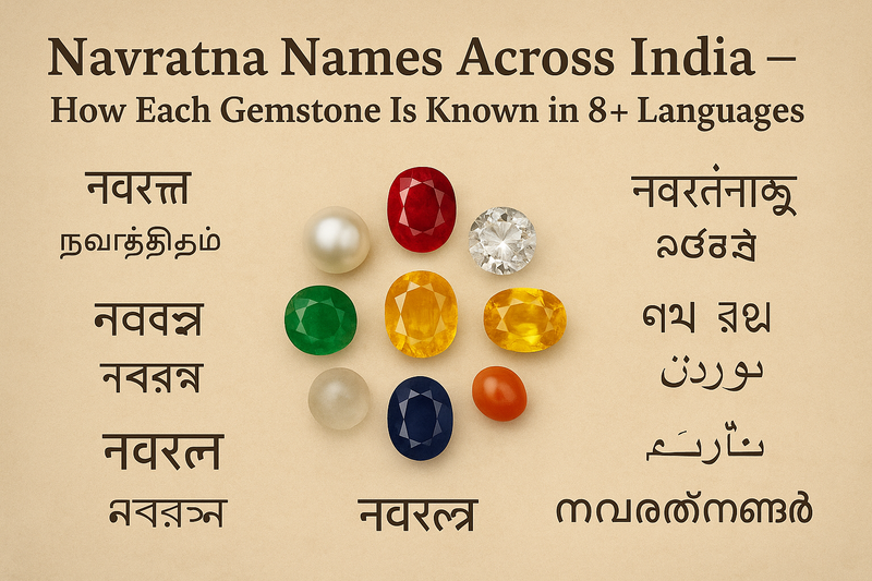 Navratna Names Across India – How Each Gemstone Is Known in 8+ Languages