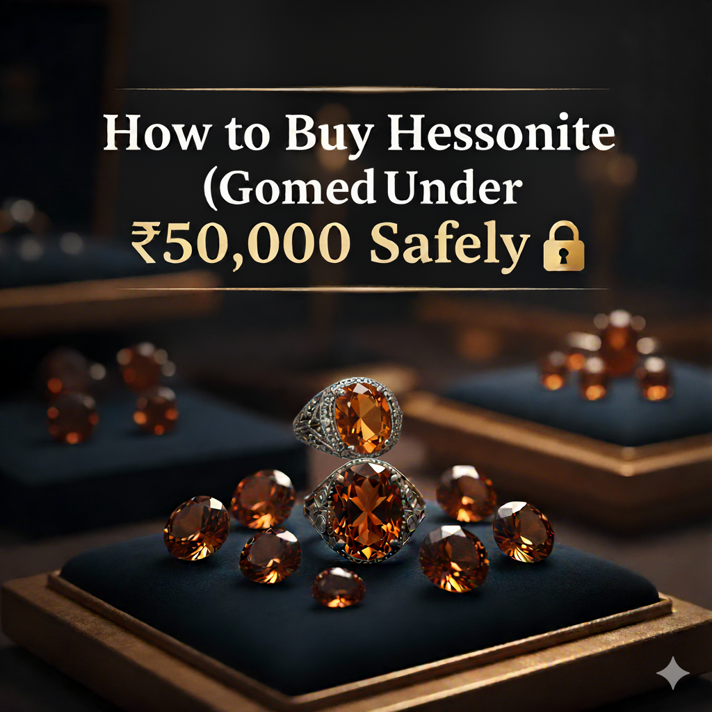 How to Buy Hessonite (Gomed) Under ₹50,000 Safely
