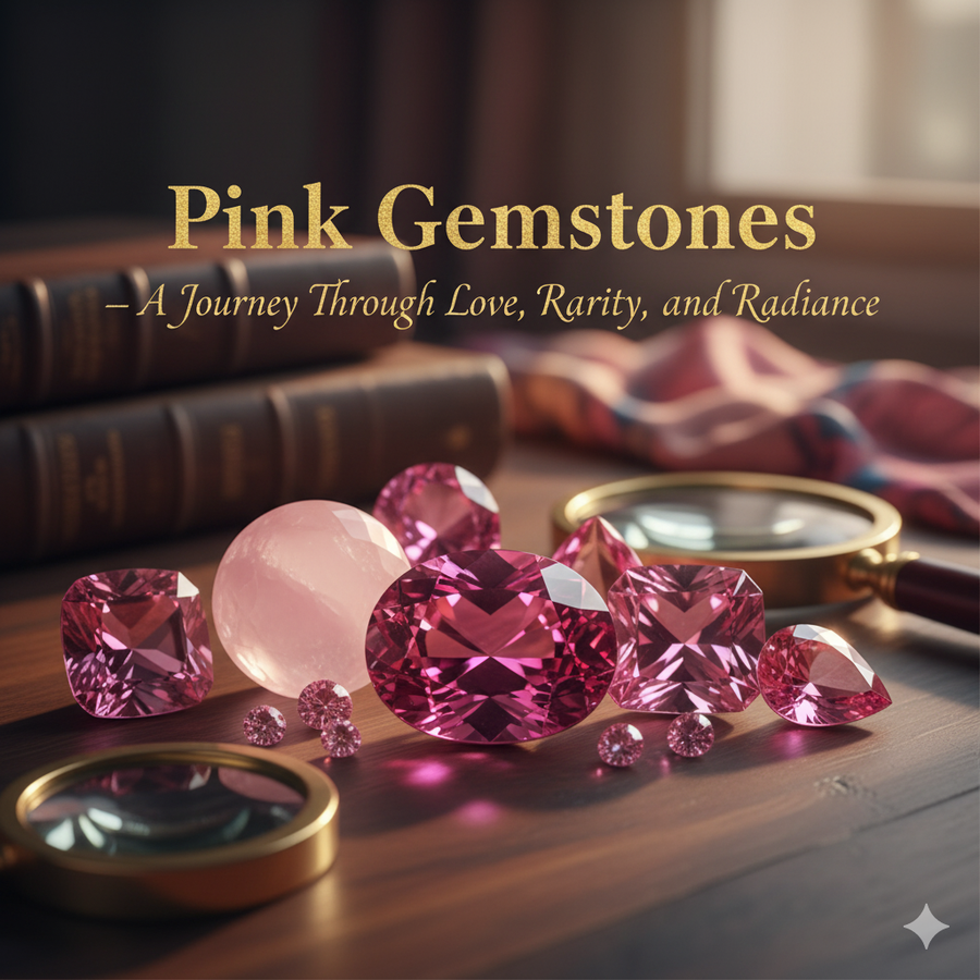 Pink Gemstones – A Journey Through Love, Rarity, and Radiance