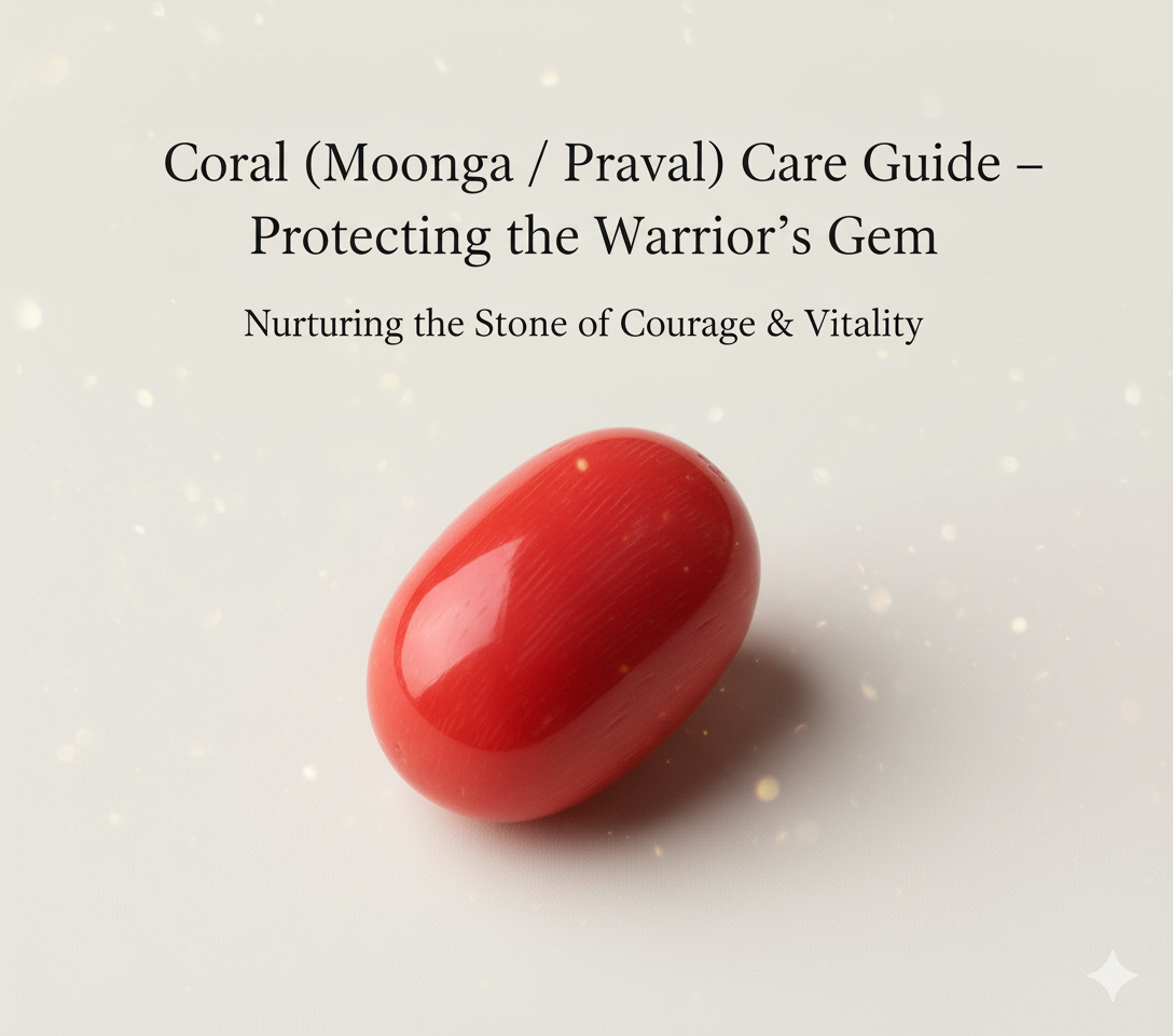 Coral (Moonga / Praval) Care Guide – Protecting the Warrior’s Gem
