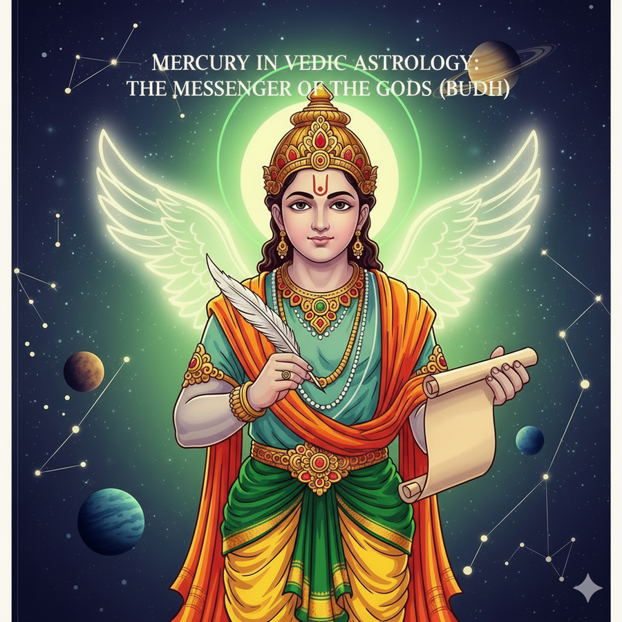 Mercury in Vedic Astrology: The Messenger of the Gods (Budh)