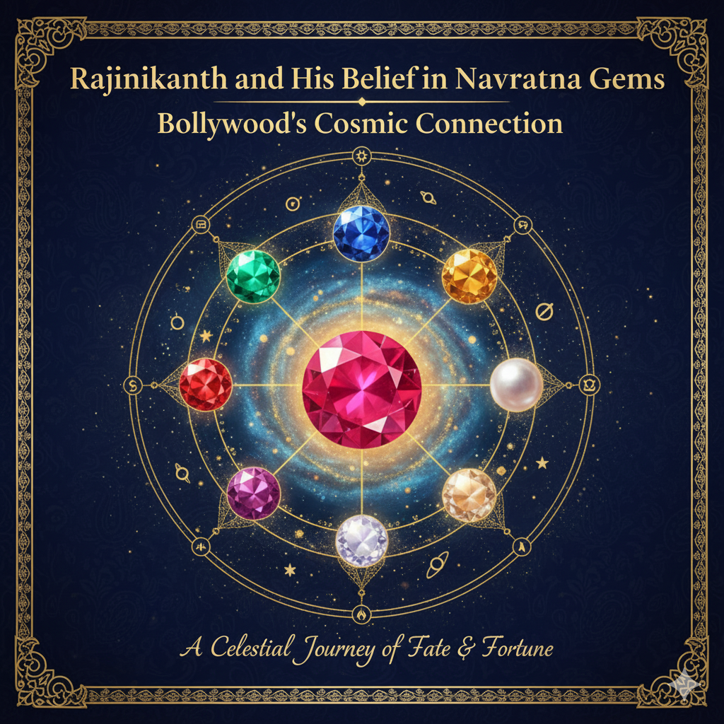 Rajinikanth and His Belief in Navratna Gems: Bollywood’s Cosmic Connection